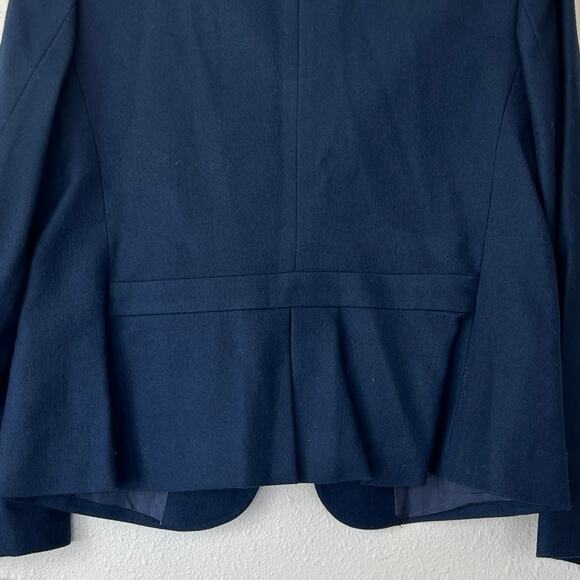 New Vintage Arenzano Wool single breasted 70s 80s navy old money blazer preppy M - Picture 9 of 12